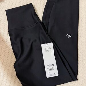 ALO Yoga Jet Black High-Waist Leggings